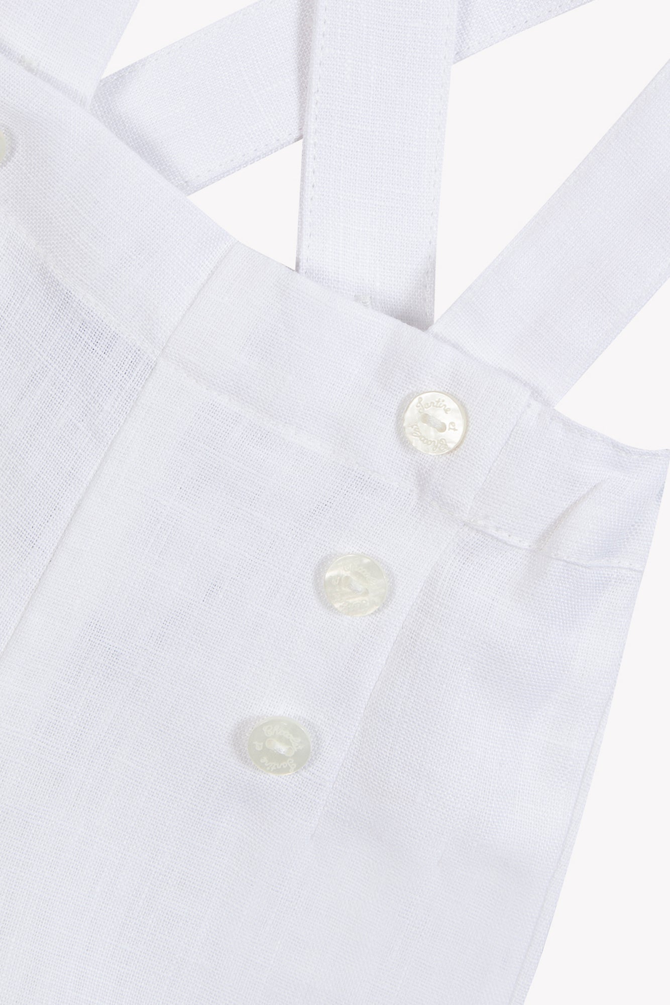 Overalls - Weiss Leinen