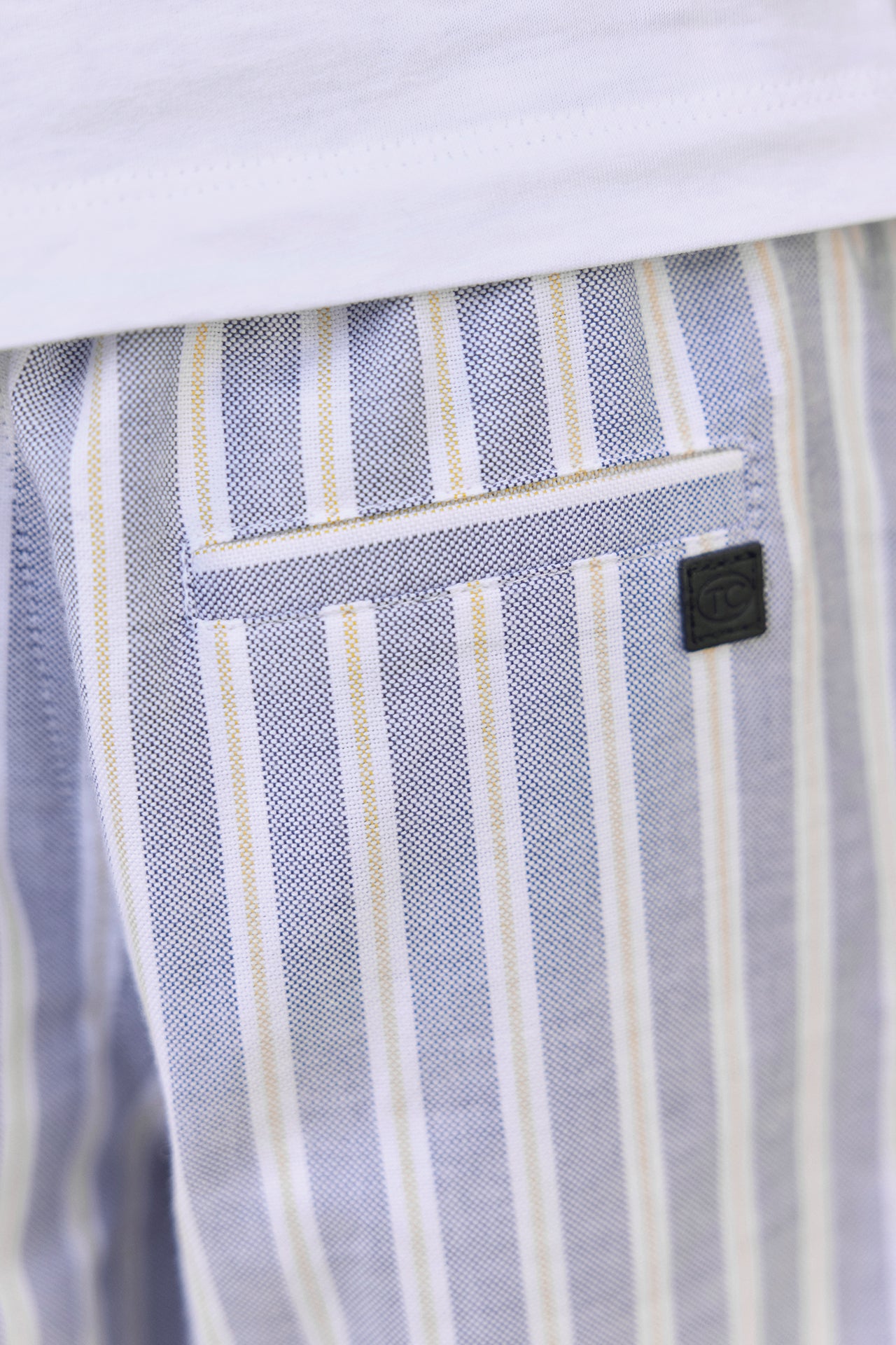 Kurze Hose - Blau Cloud Cotton TC-Abzeichen