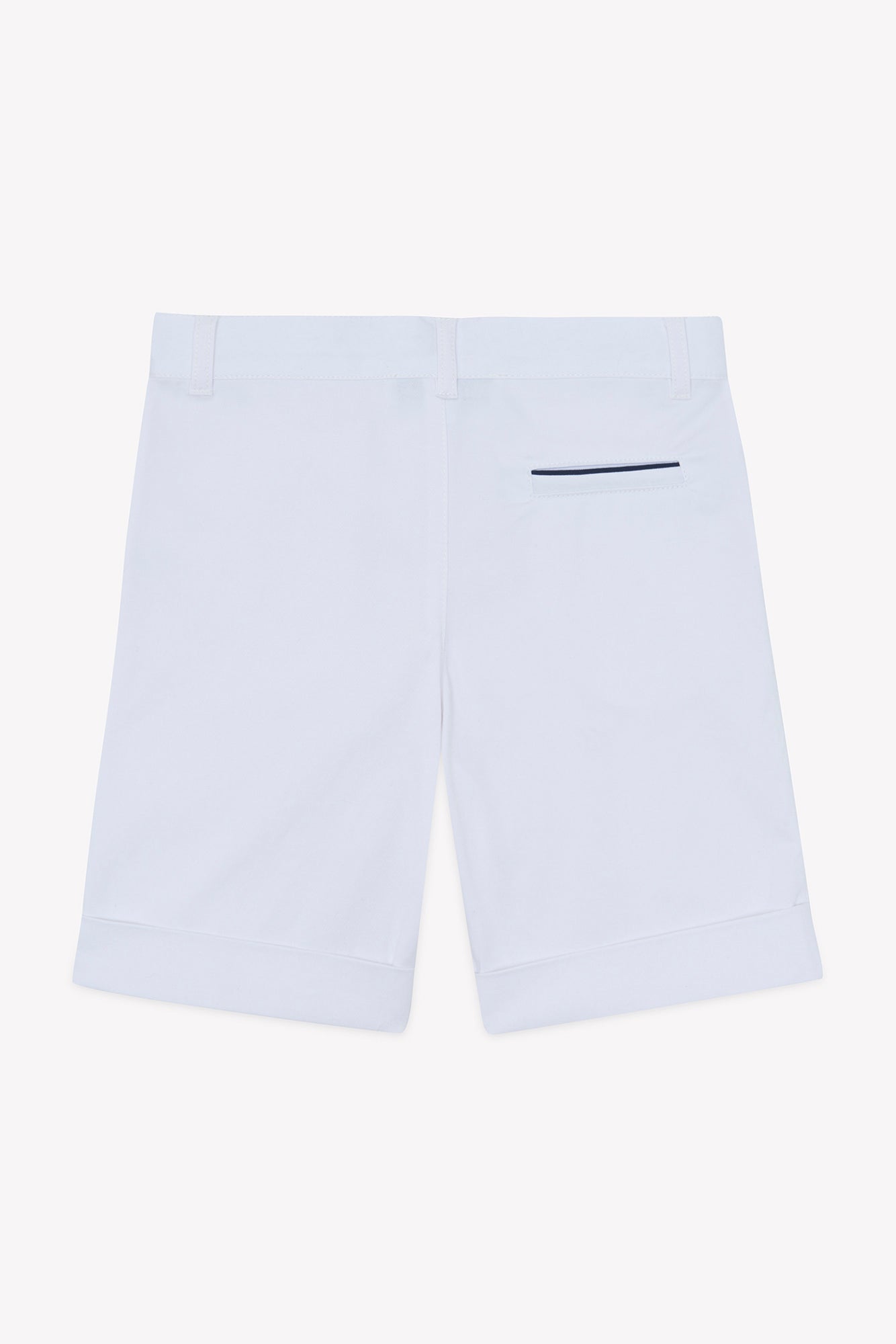 Kurze Hose - Weiss Baumwolle am Meer