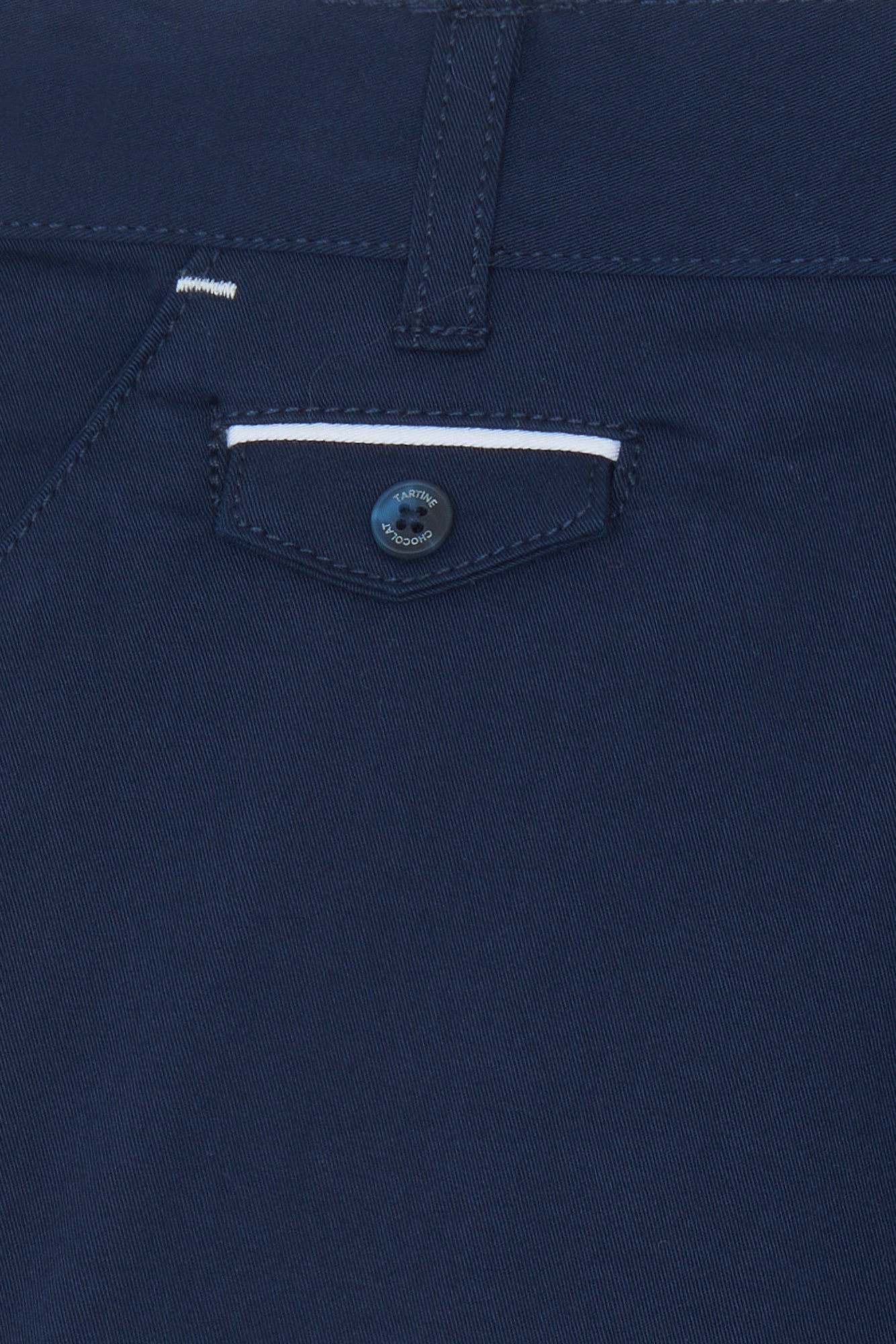 Kurze Hose - Marineblau Baumwolle Zeremonie