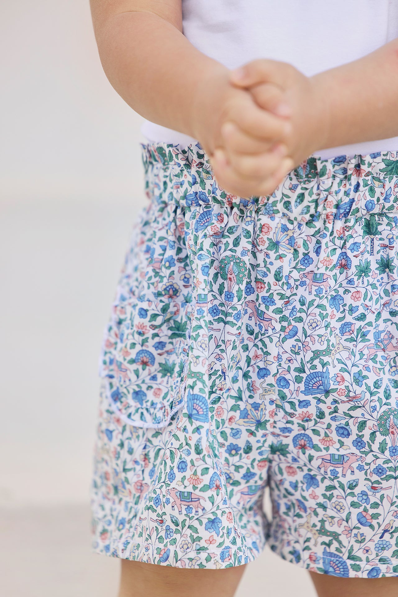 Short - Coton imprimé tissu liberty