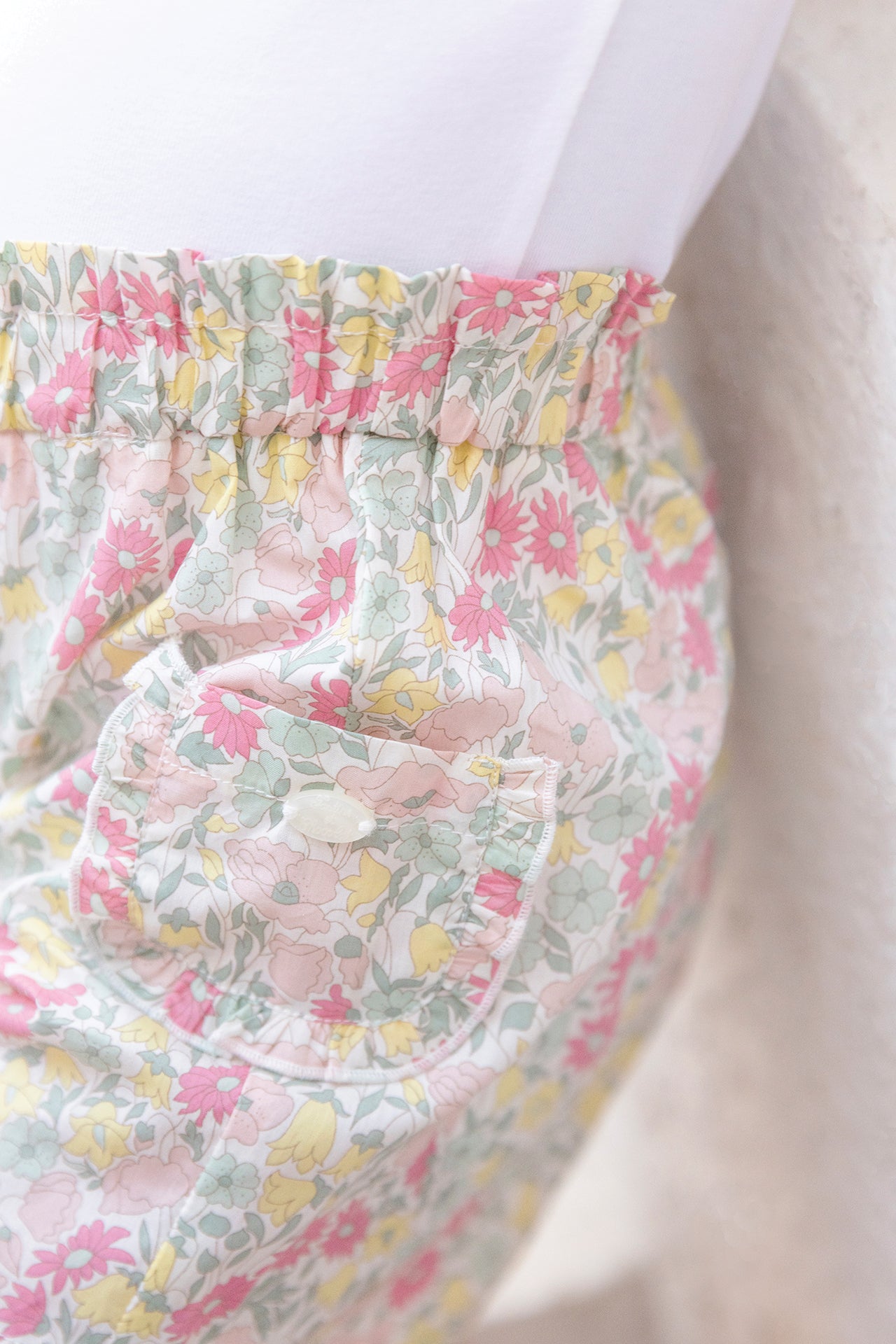 Short - Coton imprimé tissu liberty