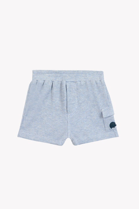 Short - Azul erizo de algodón nube - Image principale
