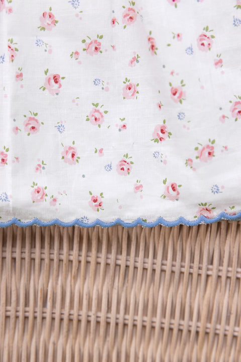 Robe - Ecru motif fleuris - Image principale