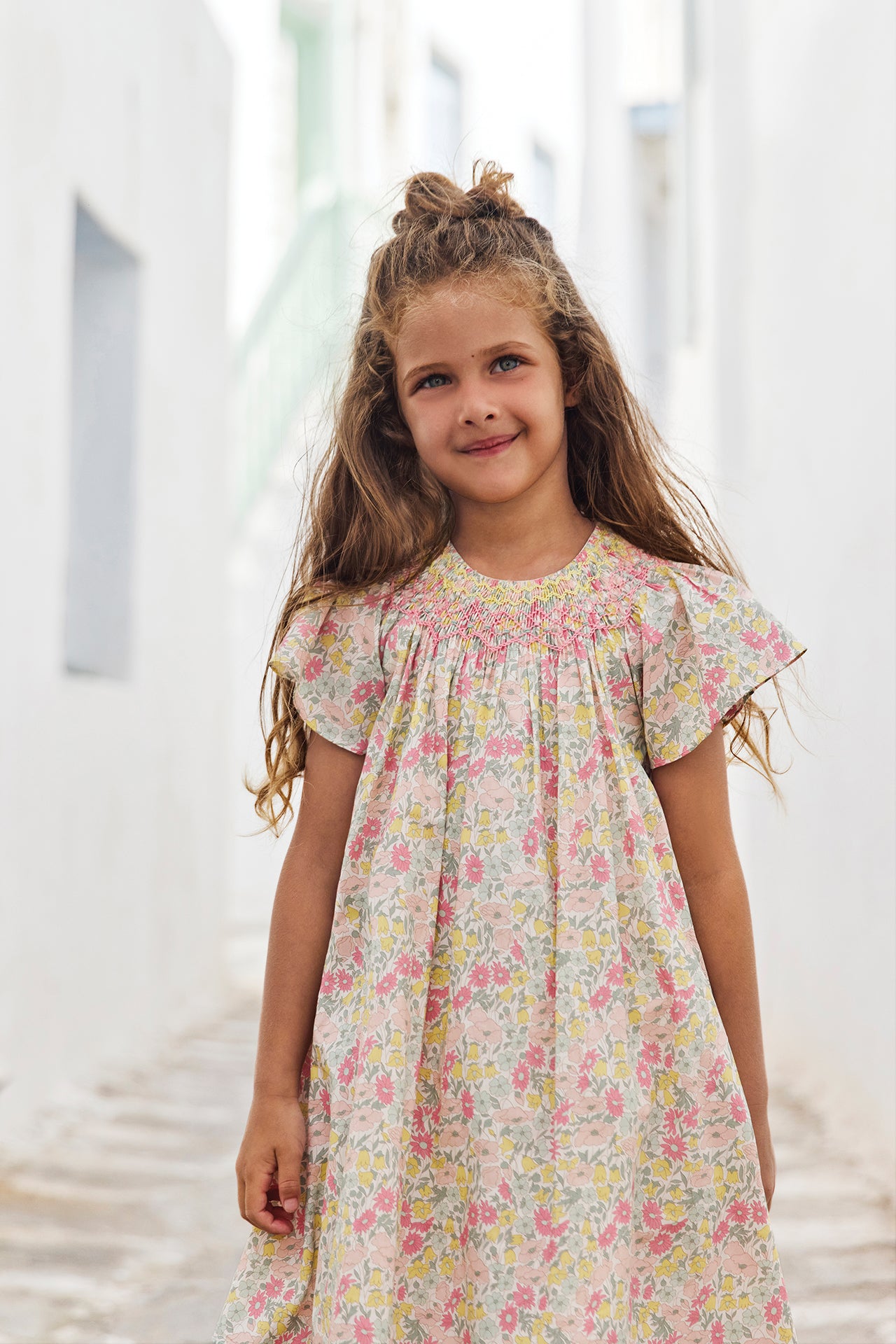 liberty cotton dress Blue Zigzag Liberty Print Shirt Dress | Women's Dresses