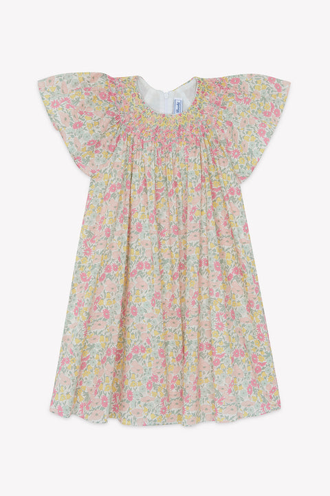 Vestido - cítricos Estampado tela Liberty - Image principale