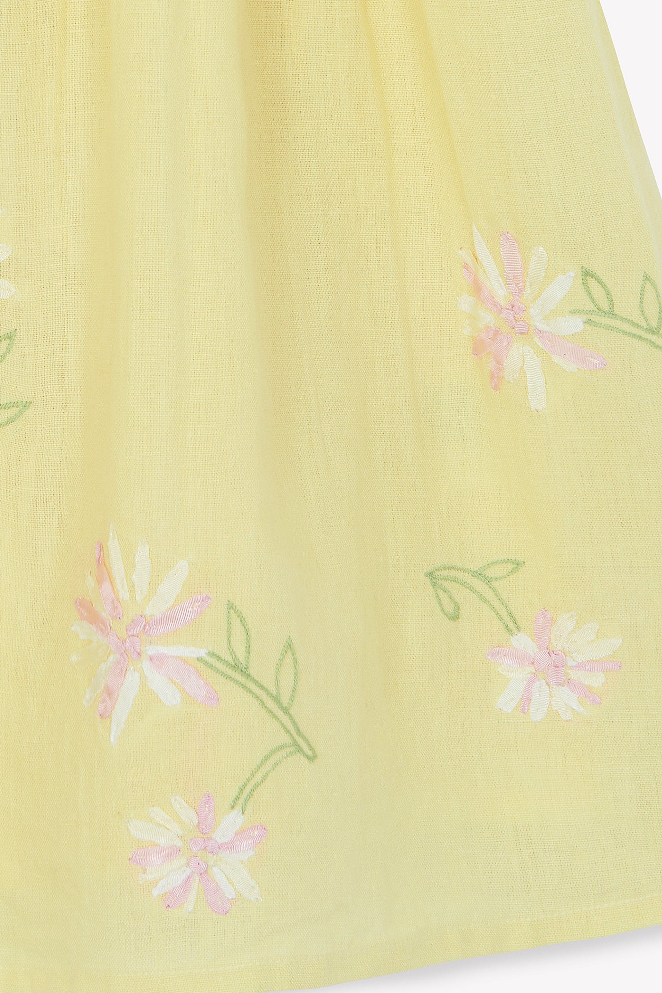 Dress - Citrus Embrodery floral girl | Tartine et Chocolat