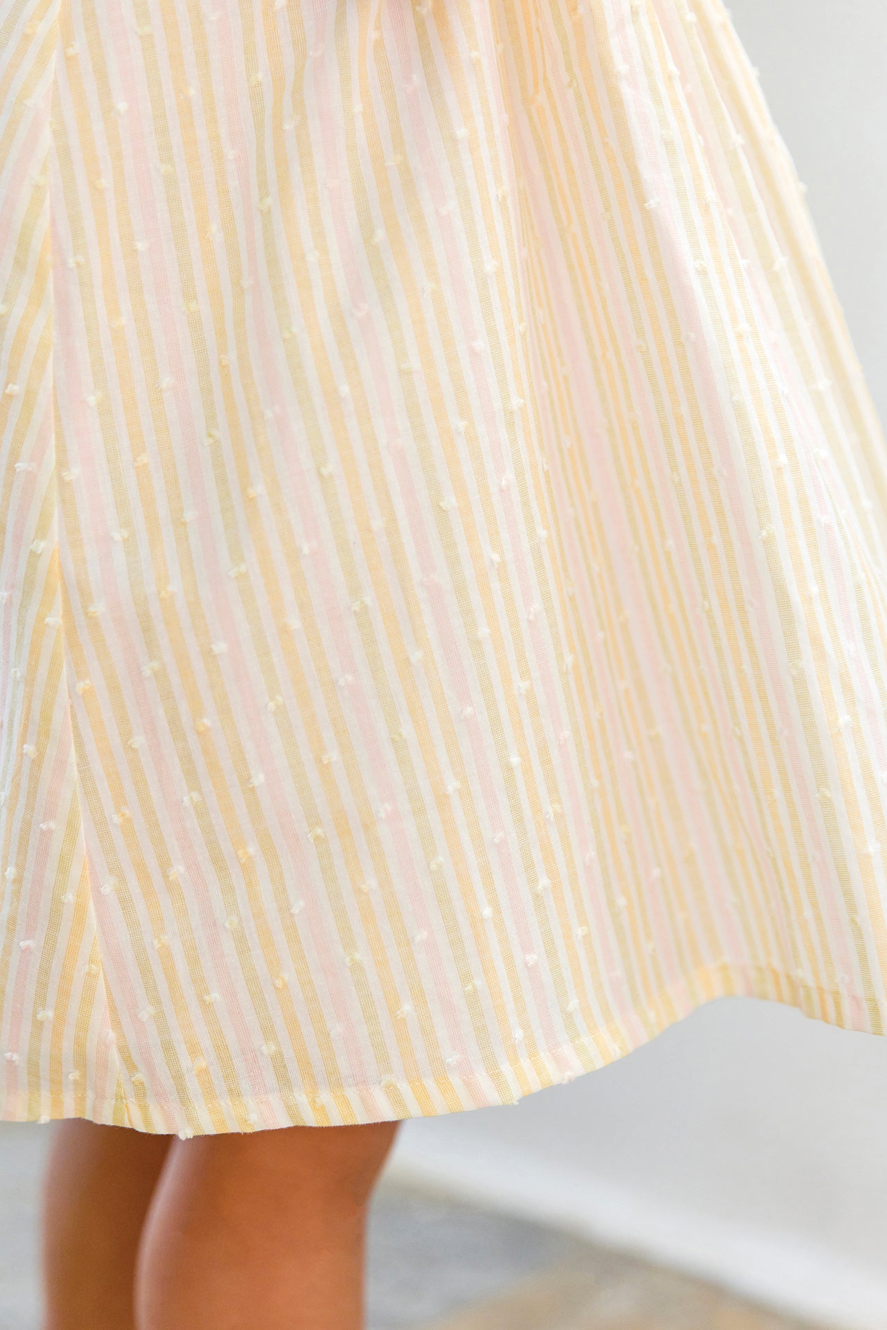 Kleid - Rosa Baumwolle Plumetis