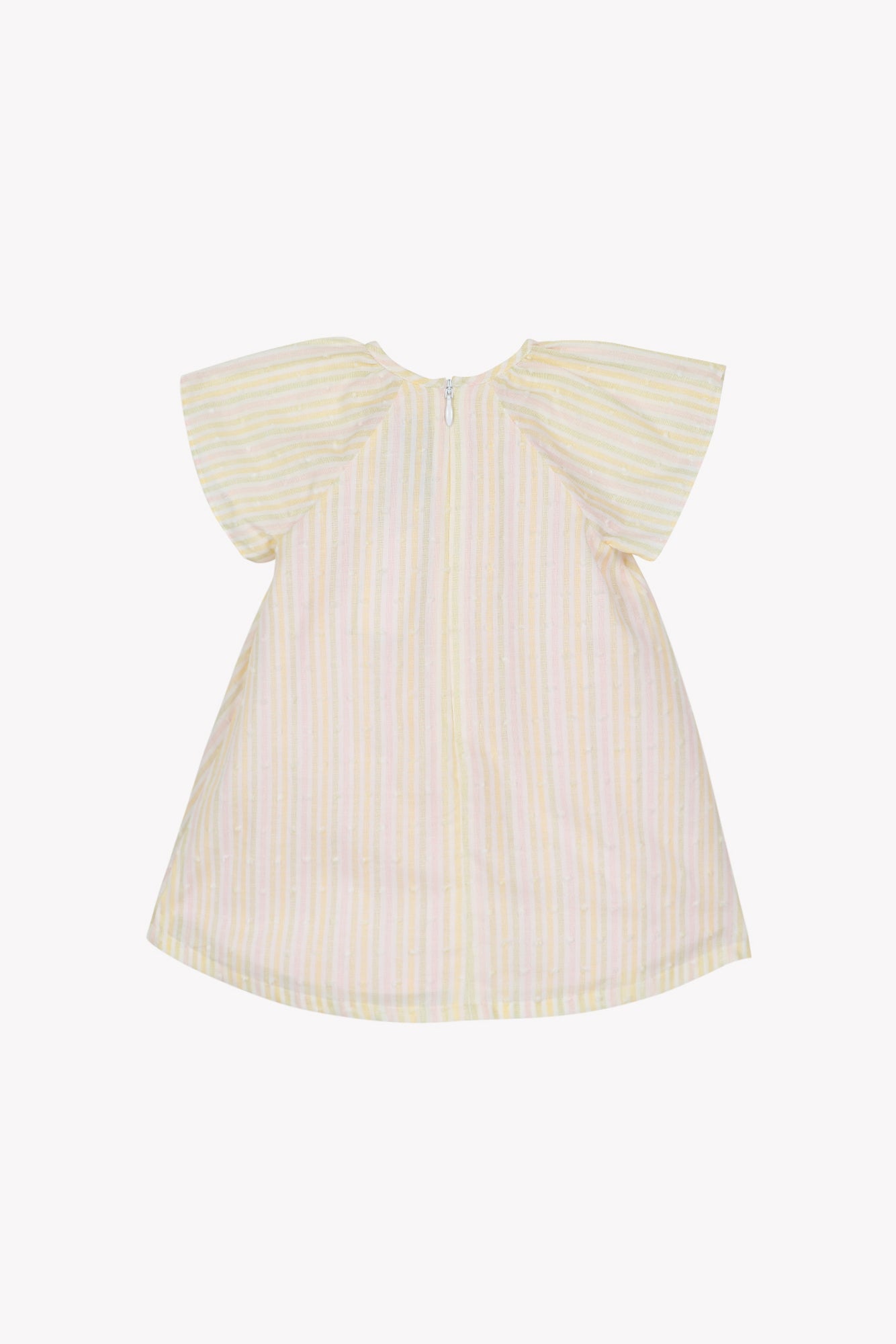 Kleid - Rosa Baumwolle Plumetis