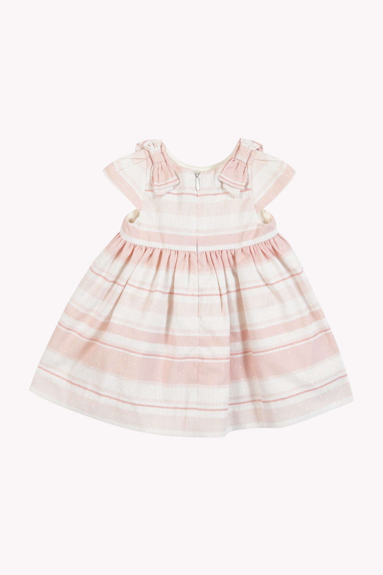 Vestido - Rosa pálido jacquard