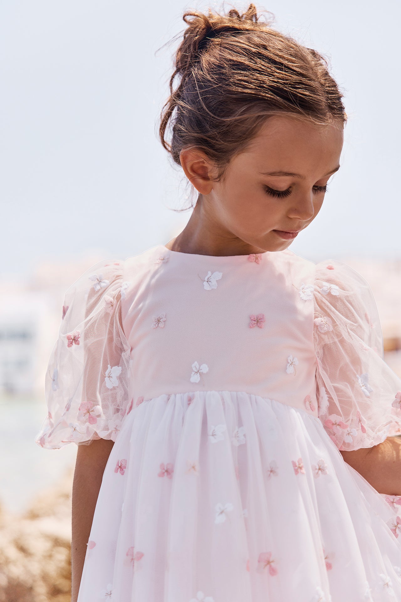 Robe - Rose tulle cérémonie