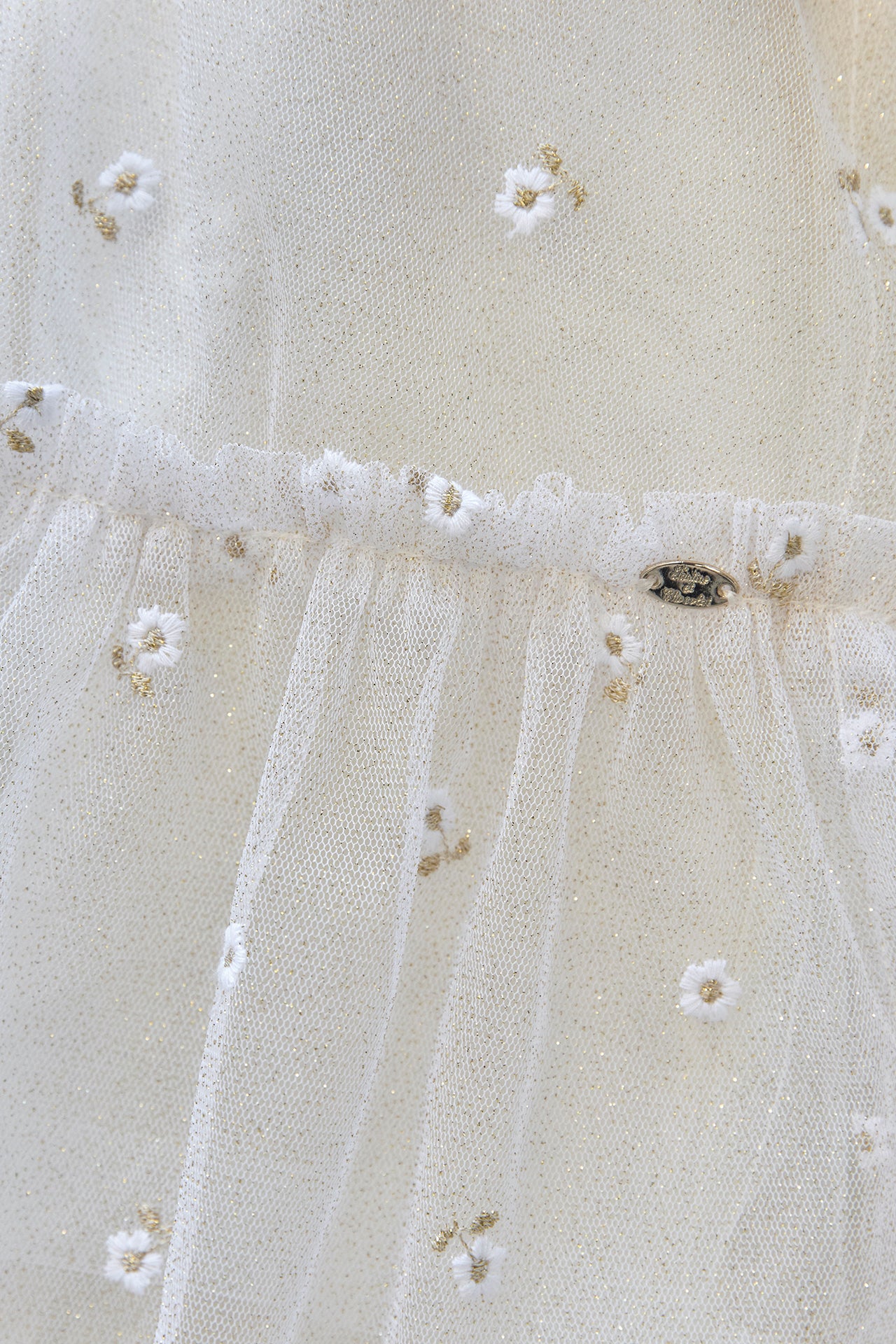 Vestido - Tul de lentejuelas de flores