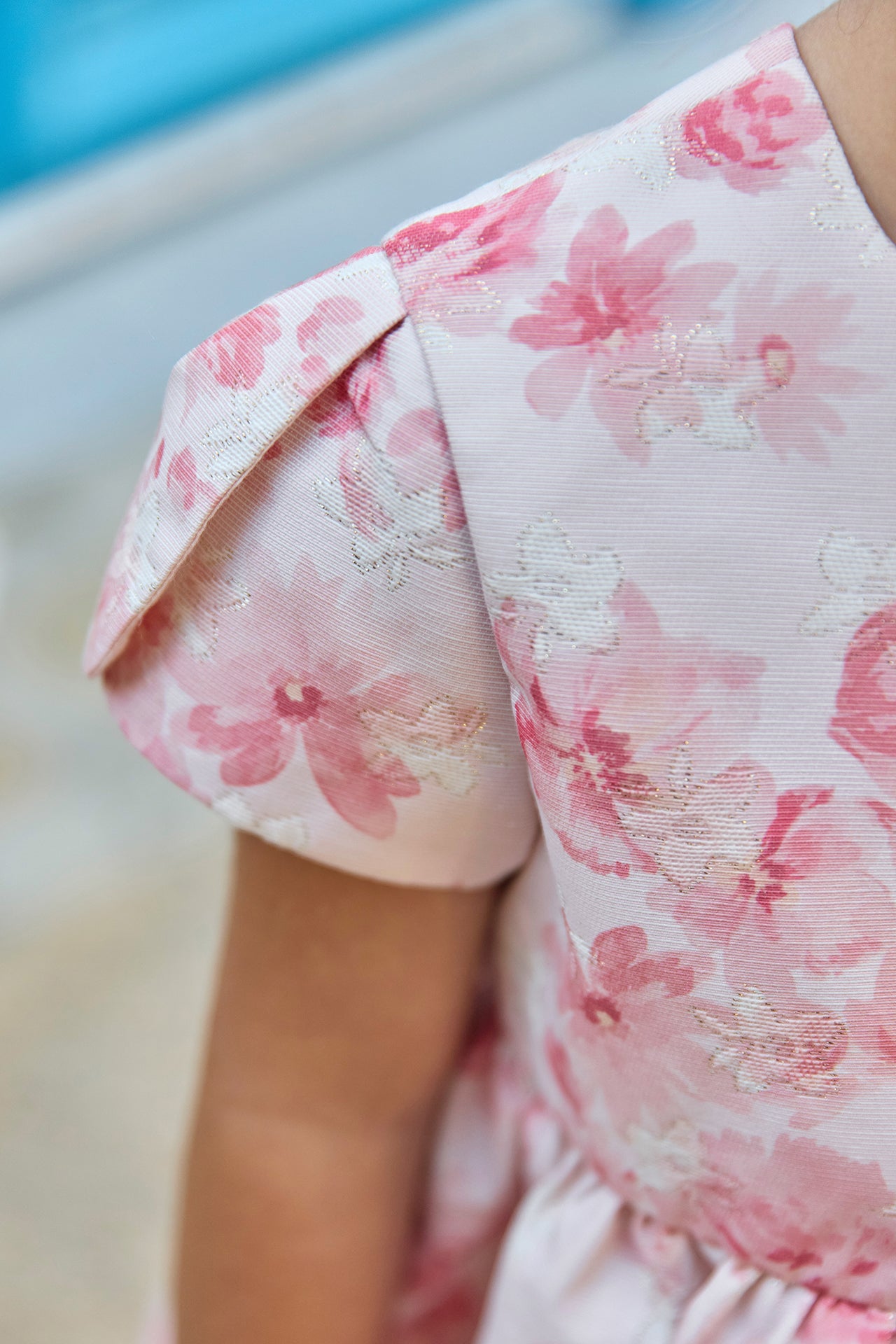 Vestido - Rosa Ceremonia Estampado florales