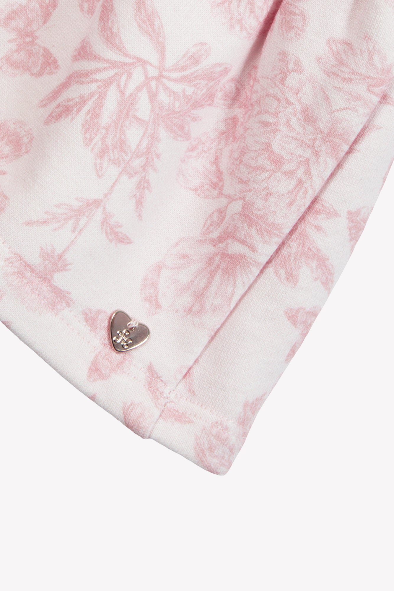 Robe - Rose 100% coton imprimé inspiration Toile de Jouy