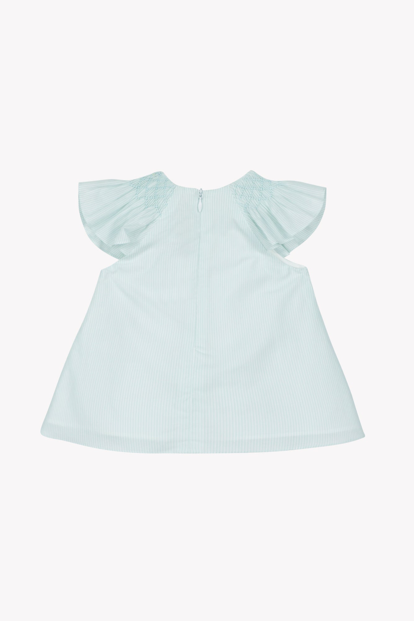 Dress - Blue cotton smock