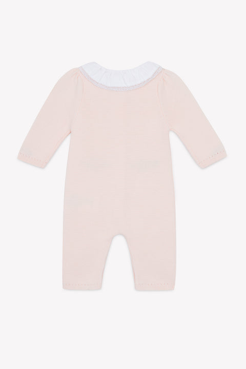 Combinaison longue - Rose  coton fleur - Image principale