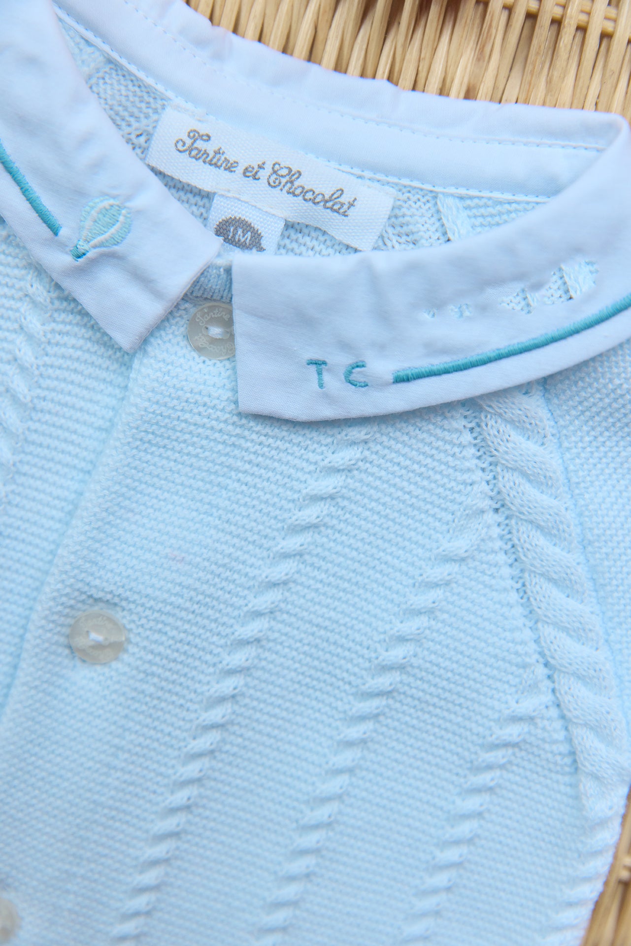 Langer Overall – Baumwollhimmel