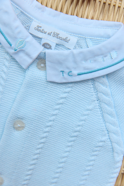 Langer Overall – Baumwollhimmel - Image principale