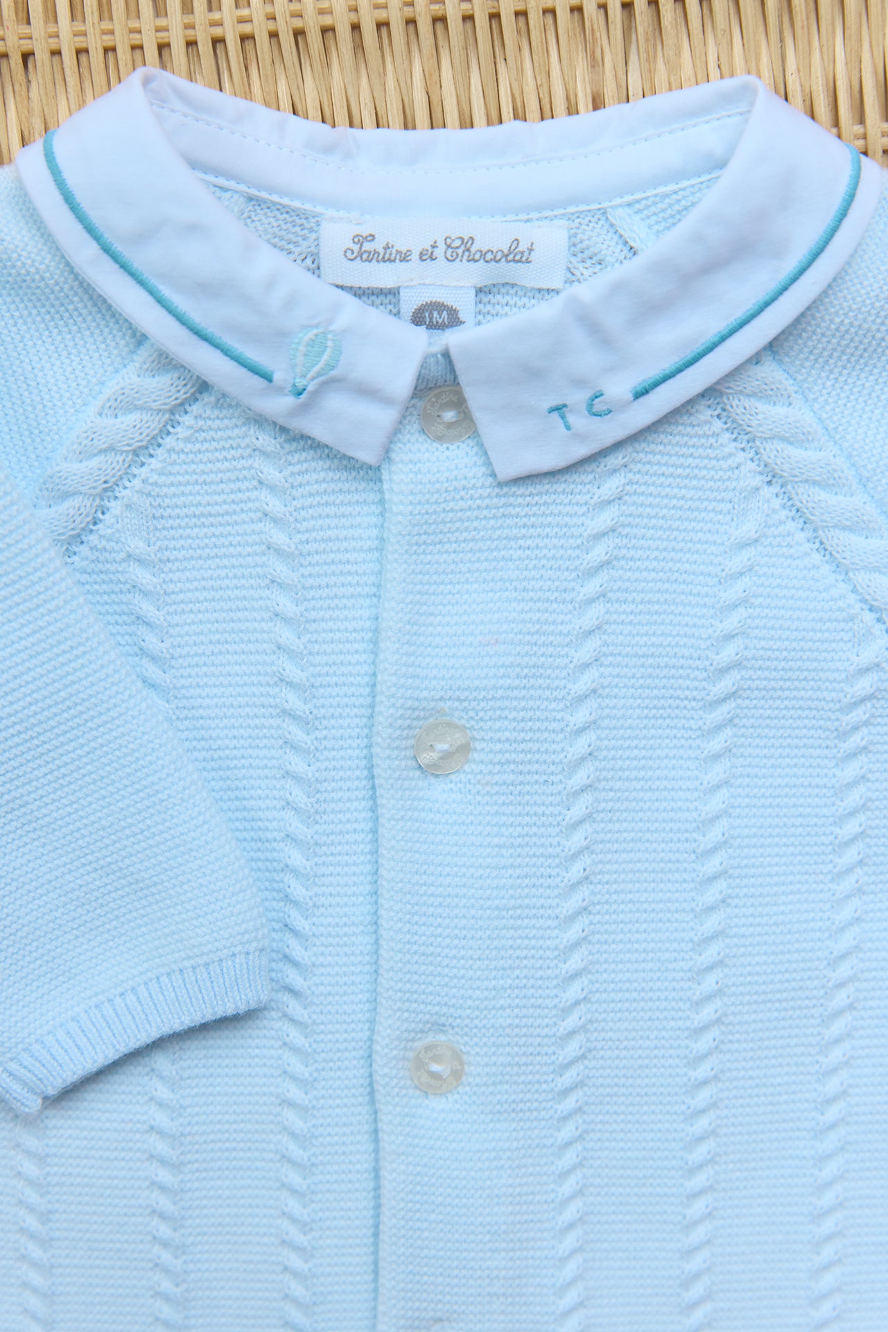 Langer Overall – Baumwollhimmel