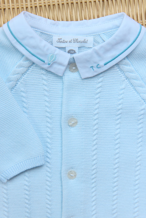 Langer Overall – Baumwollhimmel - Image principale