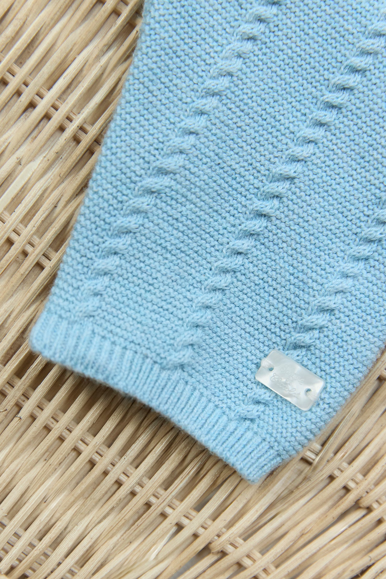 Langer Overall - Blau Horizont-Heide-Baumwolle