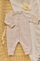 Langer Overall - Beige Baumwollheide