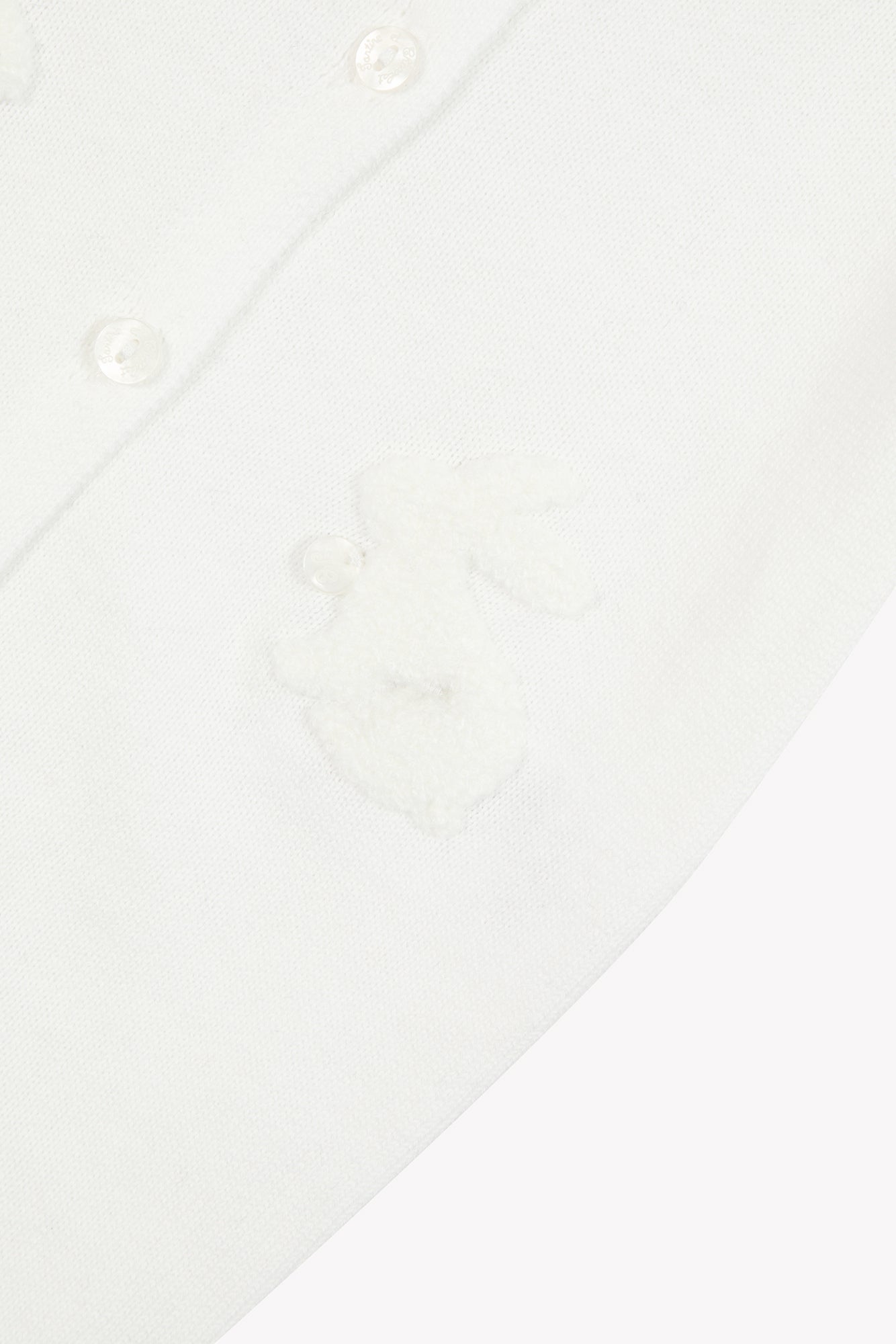 Langer Overall - Ecru Baumwollkaninchen