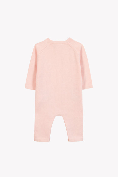 Langer Overall - Rosa Baumwollkaninchen - Image principale