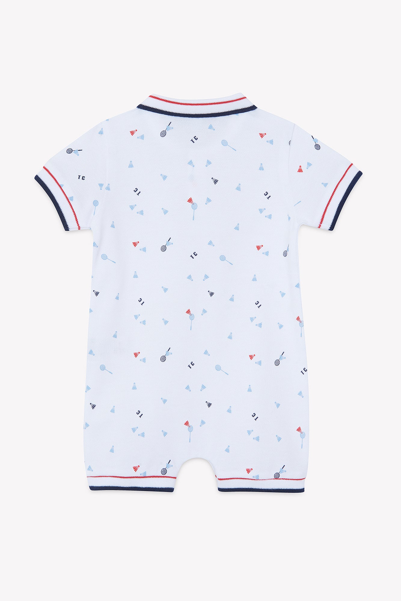 Kurzer Overall - Weiss DruckSportverein