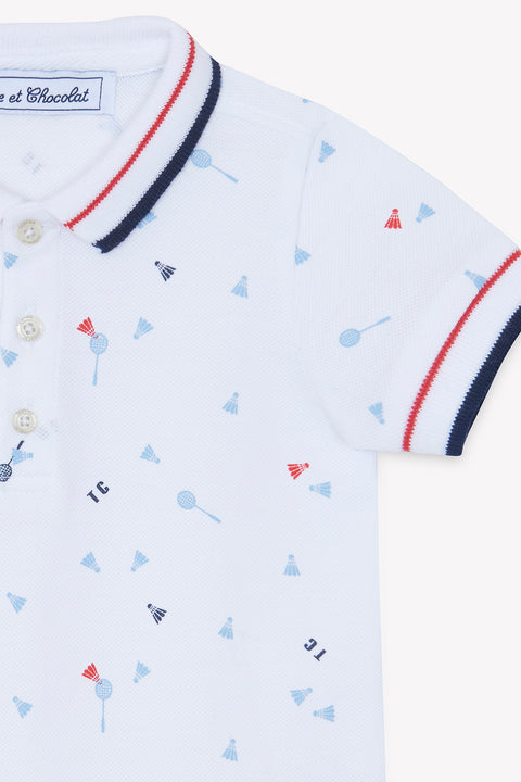 Kurzer Overall - Weiss DruckSportverein - Image principale