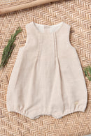 Combinaison courte - Beige chiné lin