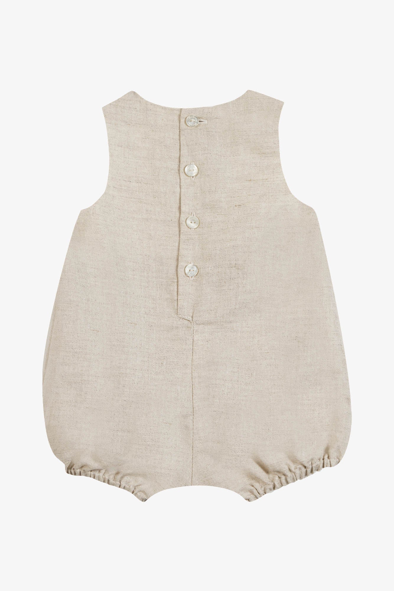 Combinaison courte - Beige chiné lin