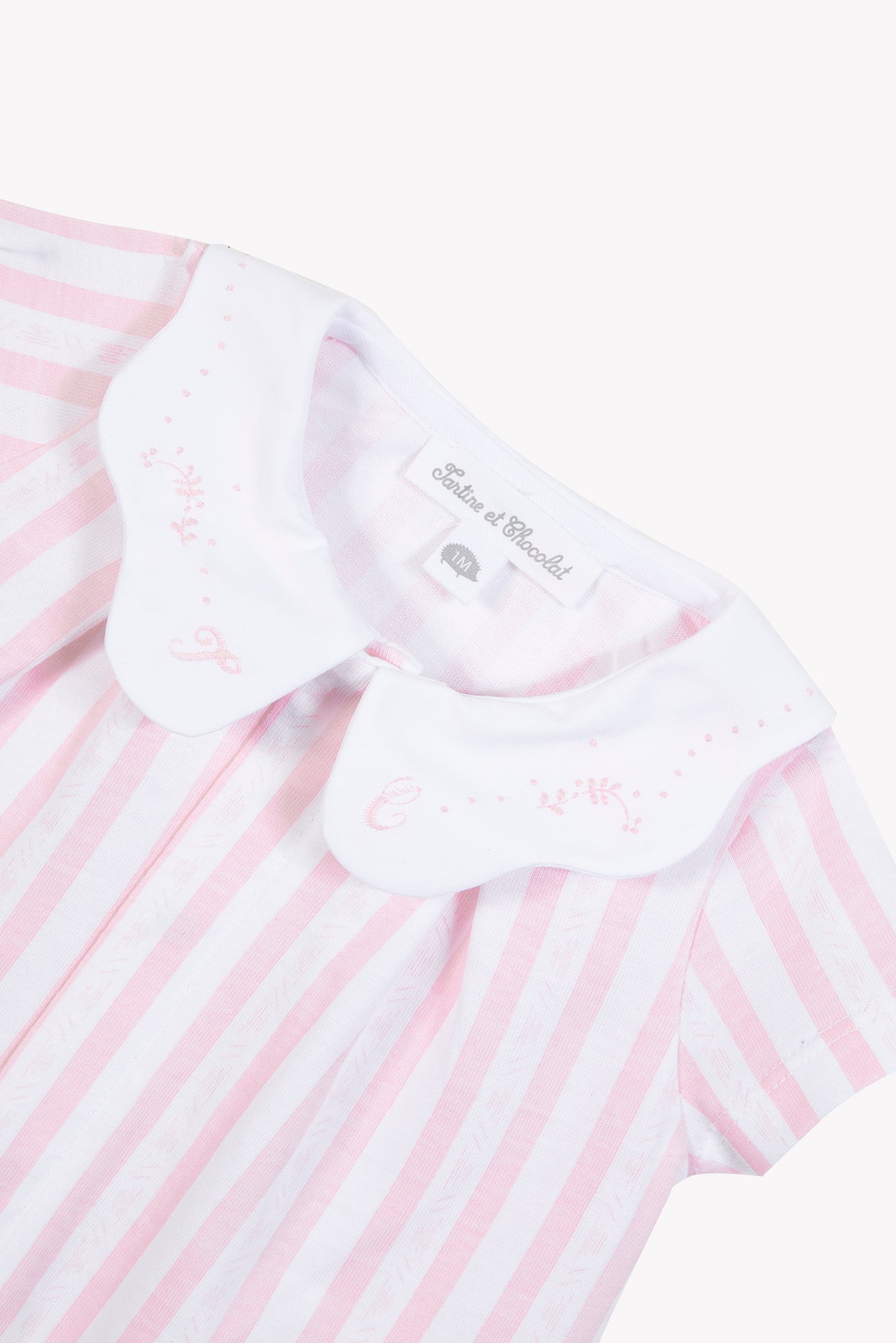 Kurzer Overall - Rosa Streifen Garda