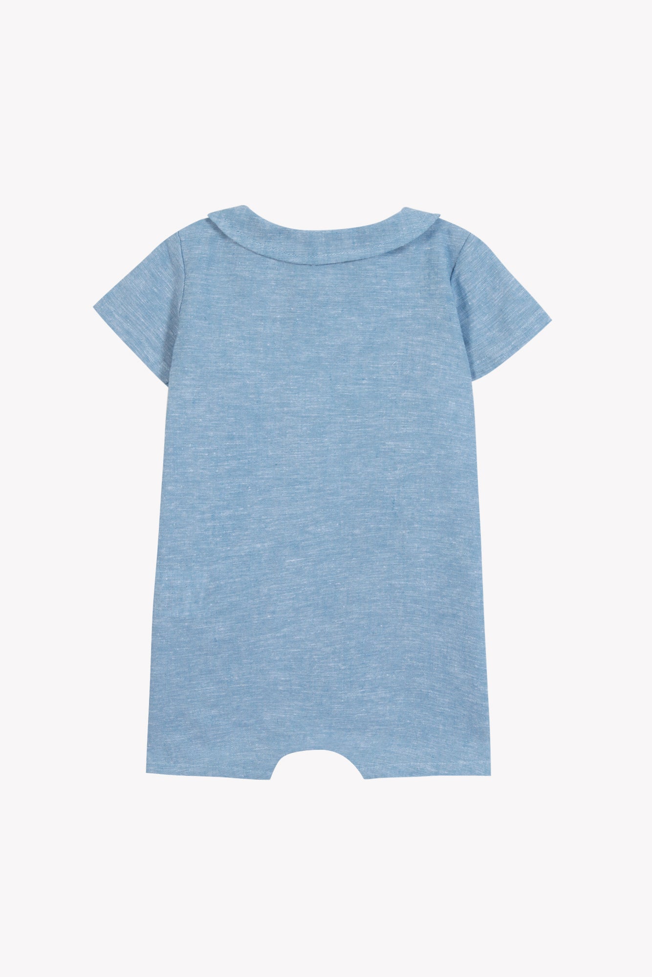 Korte jumpsuit - Blauw TC kamwolk