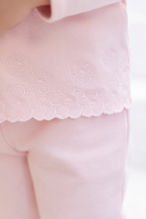 Ensemble jogging - Rose pâle coton - Image principale