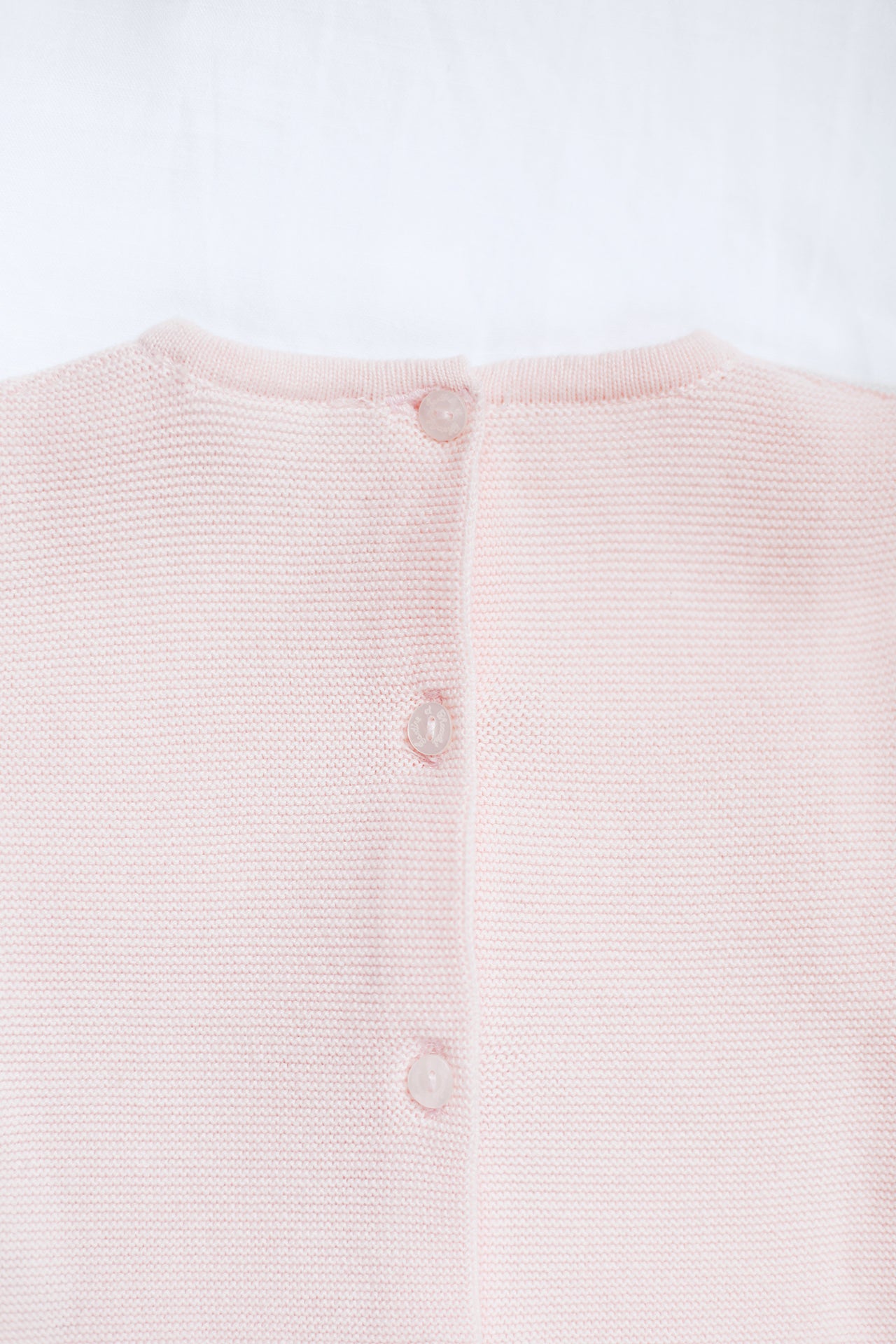 Ensemble long - Rose coton festonné