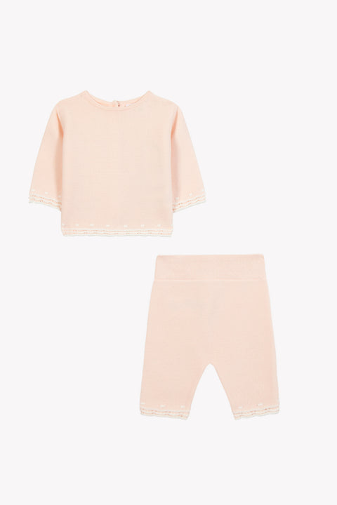 Outfit Lang - Rosa Baumwolle Gemahlen - Image principale