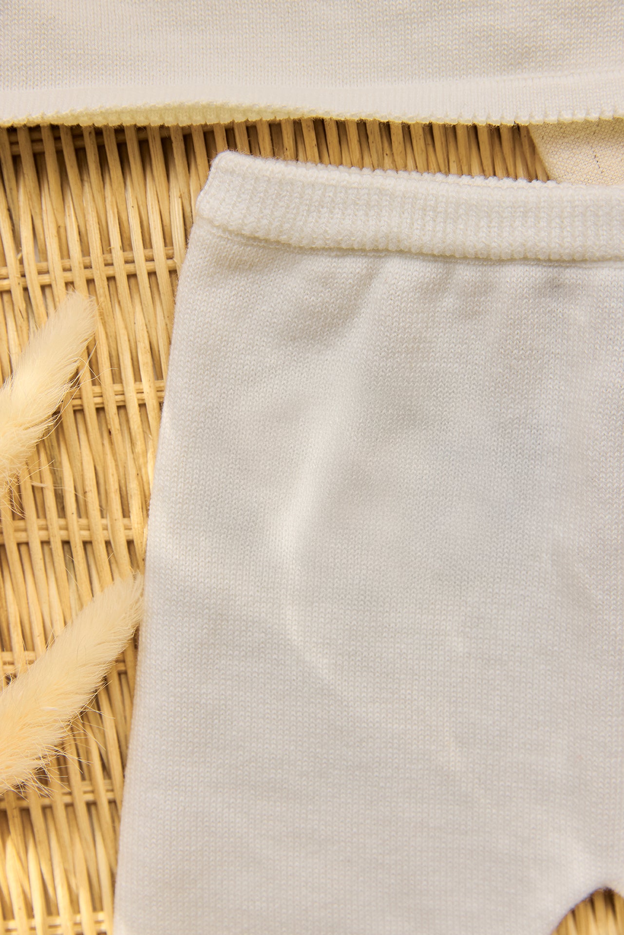 Outfit Lang - Ecru Baumwollwickel