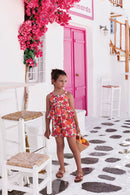 Insiemi corto - Cotone fantasia floreale