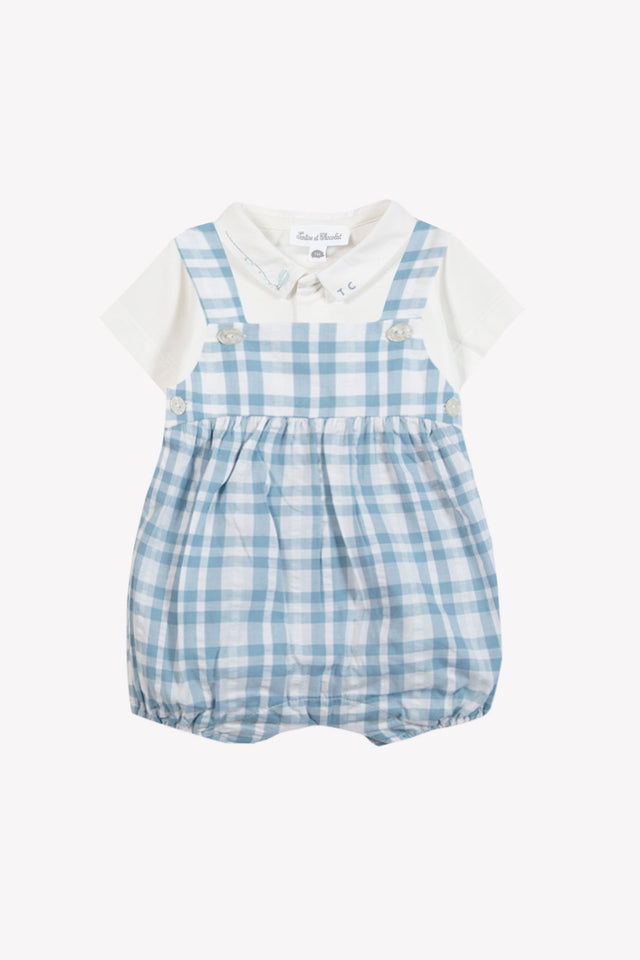 Outfit kurz - Blau Horizont Streifens - Image principale