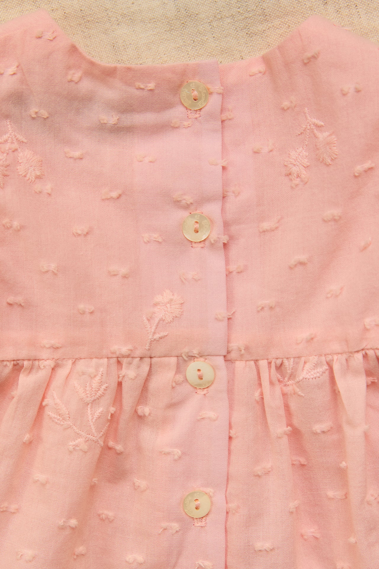 Insiemi breve - Rosa Tessuto leggero