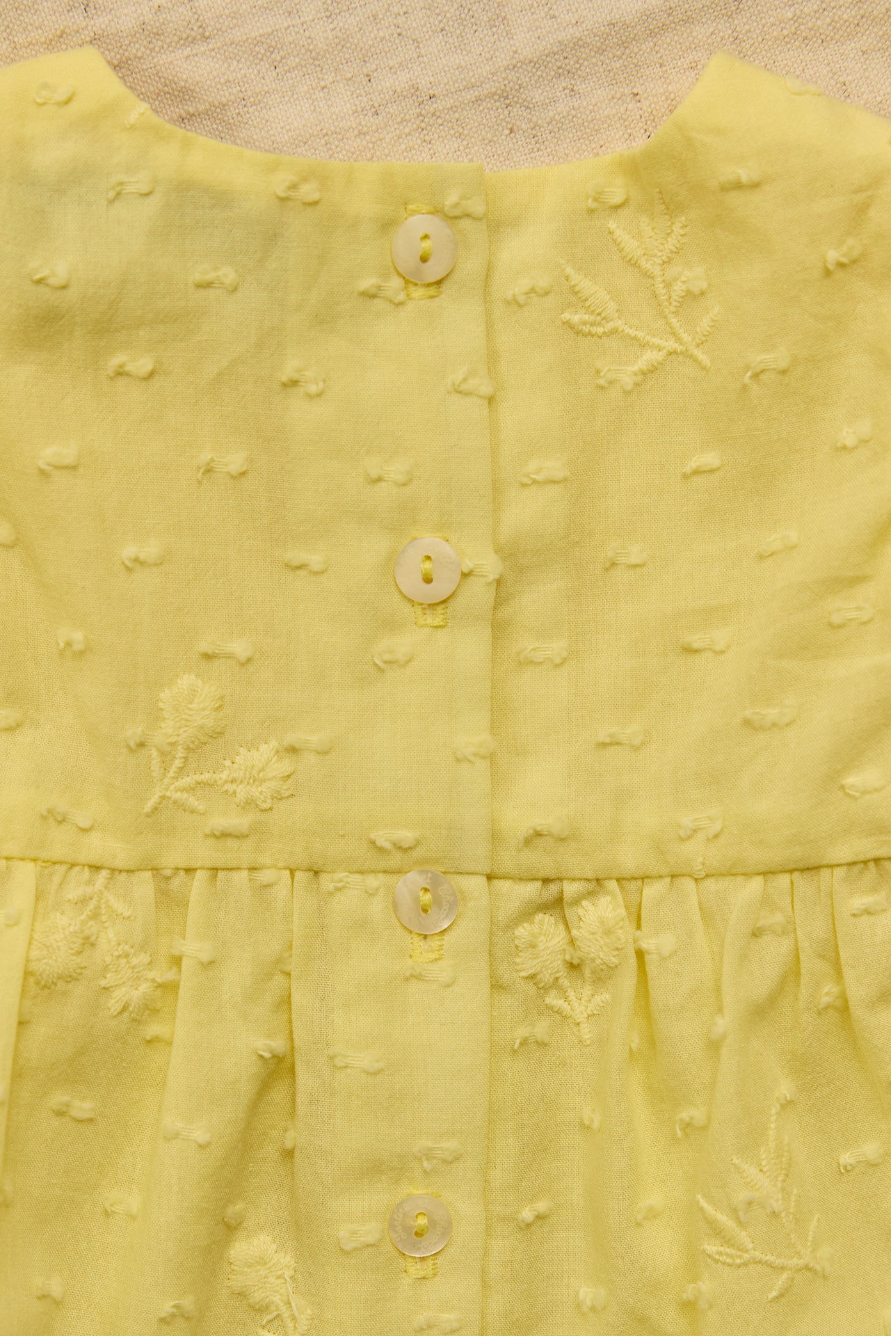 Outfit short - Citrus Plumetis