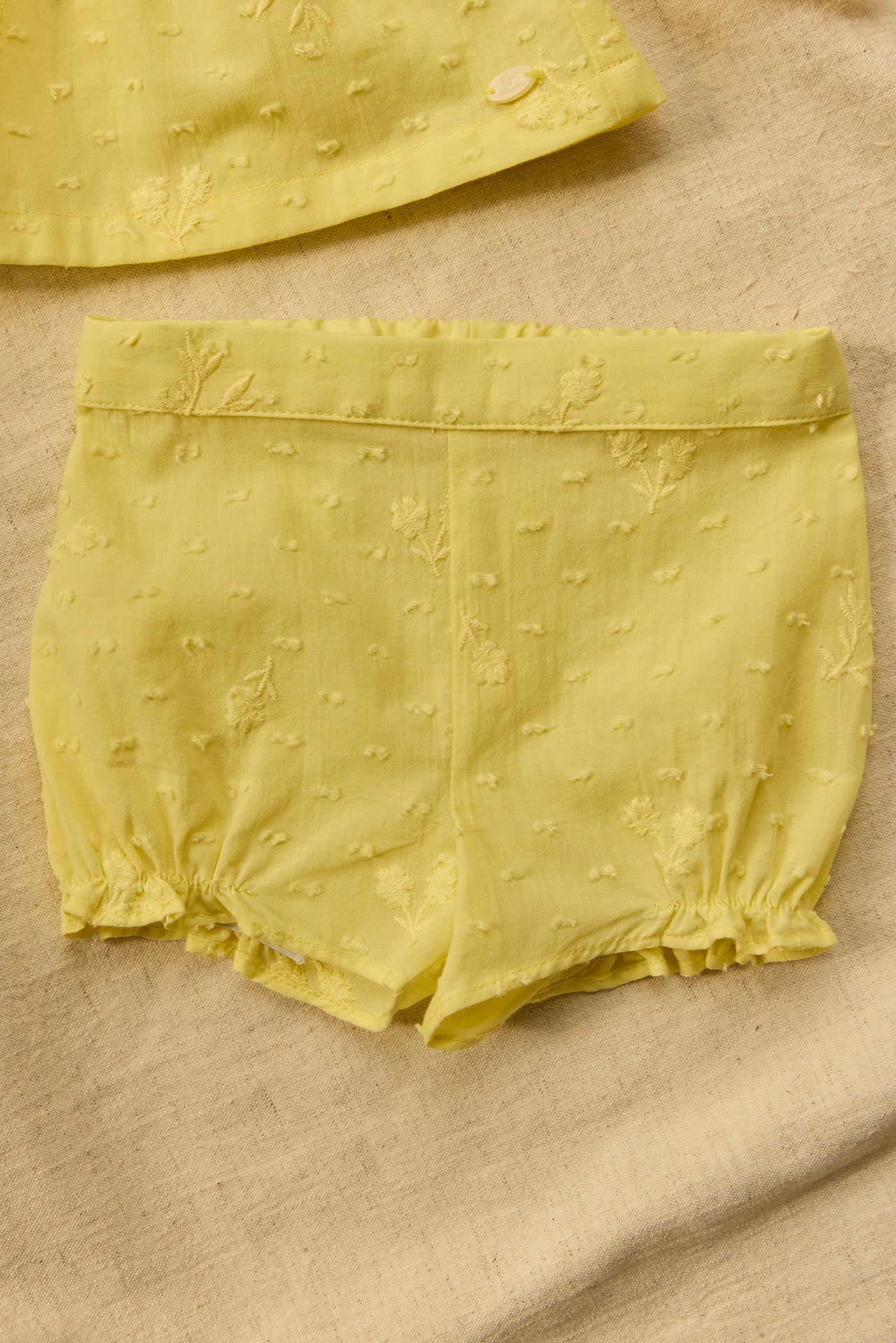 Outfit short - Citrus Plumetis