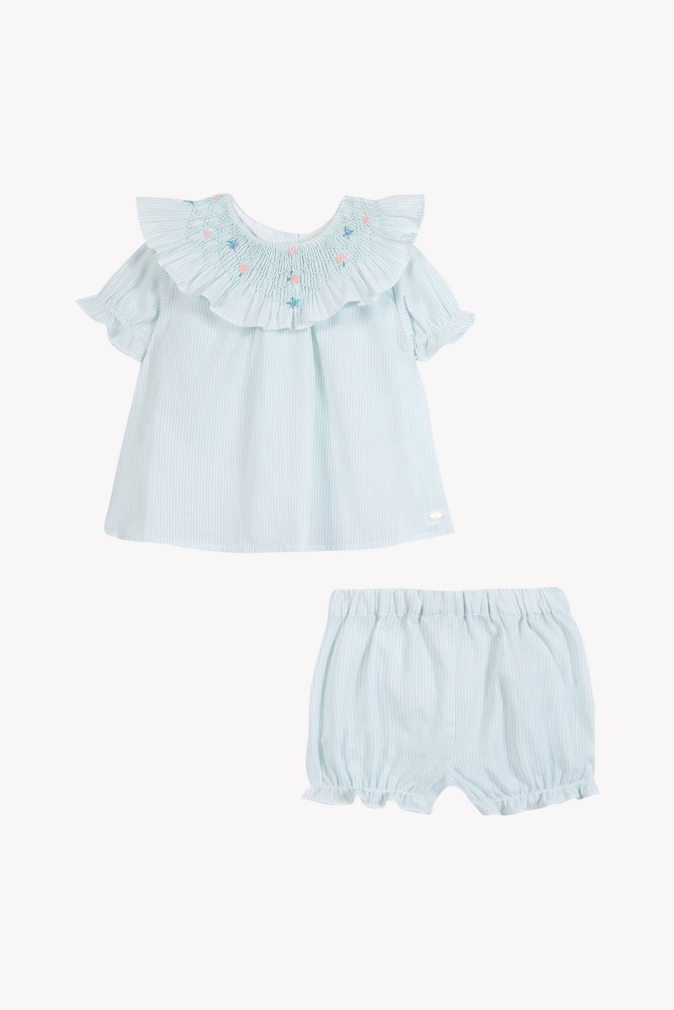 Conjunto corto - Verde Rayas