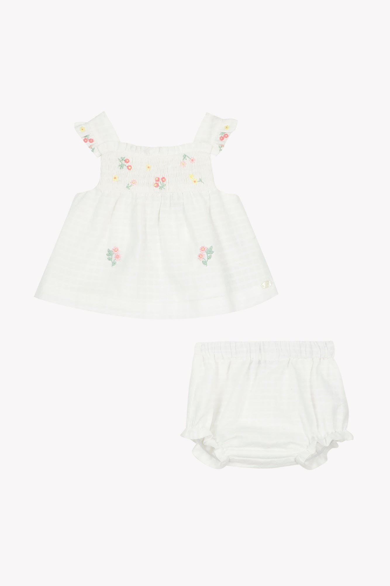 Insiemi breve - Bianco Gembriuli fiorito