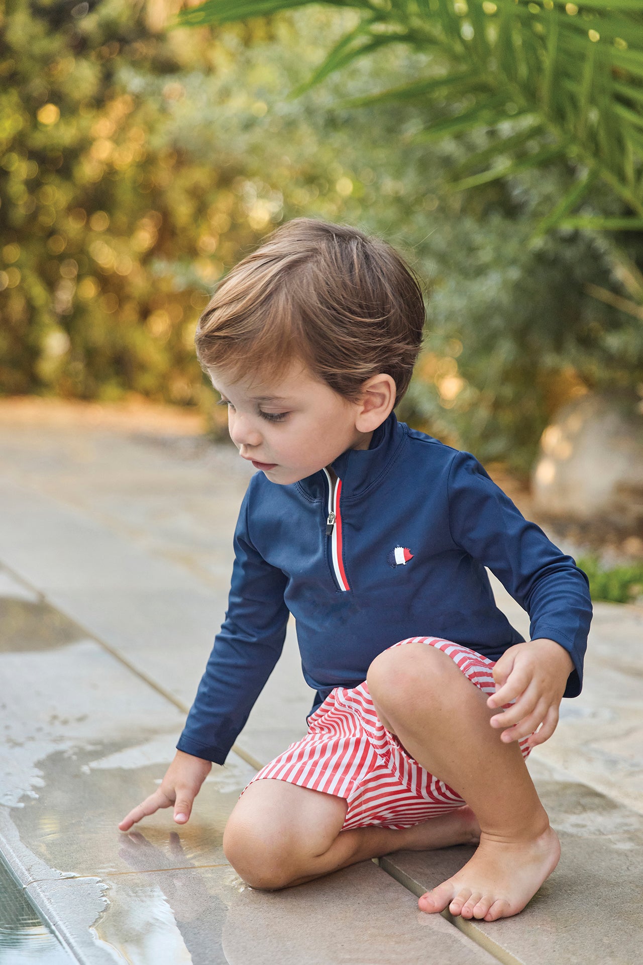 Zwemshirt - Navy anti-uv