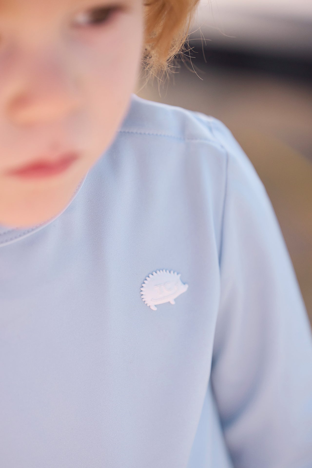 T-shirt bath - Blue anti-uv cloud