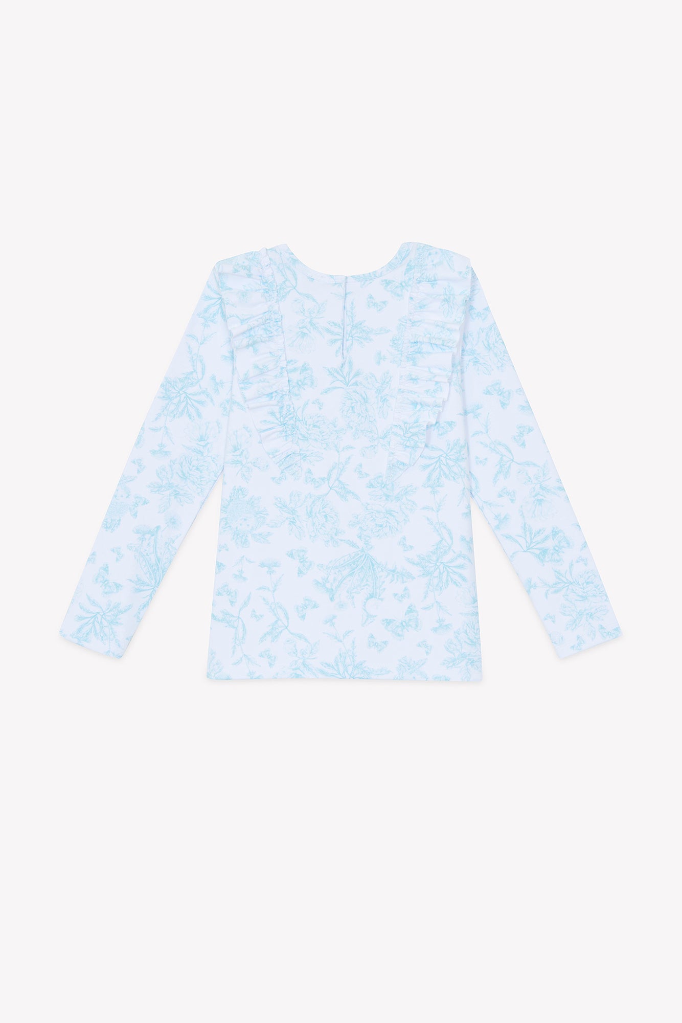 Maglietta da bagno - Verde Stampaispirazione Toile de Jouy