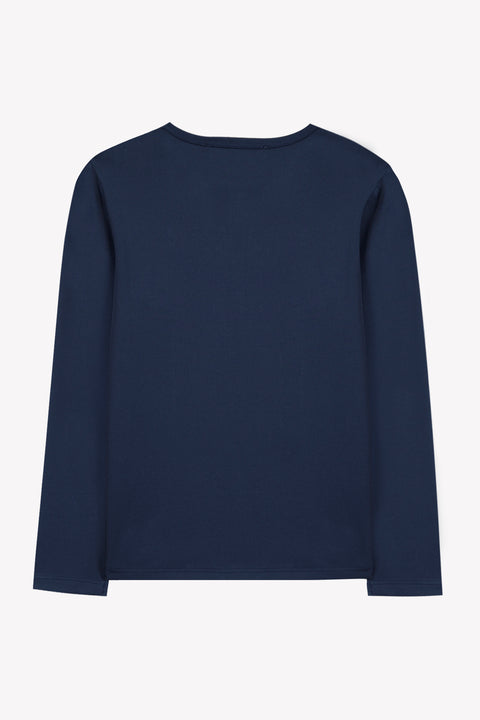 T-shirt de bain - Marine anti-uv - Image principale