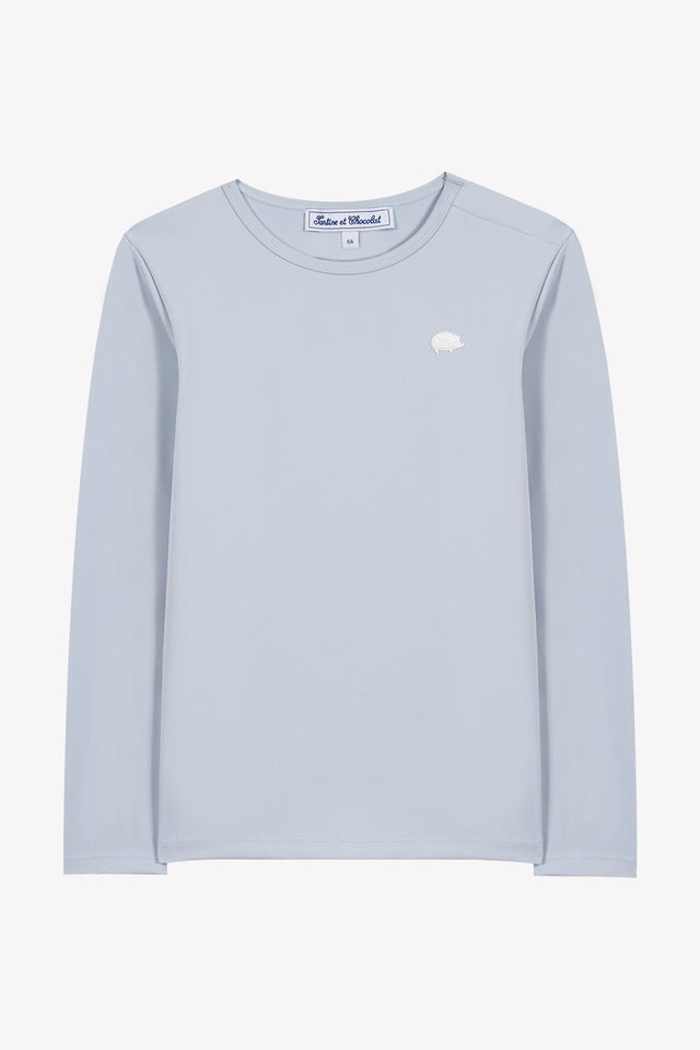 T-shirt de bain - Bleu nuage anti-uv - Image principale